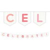 Birthday Accessories Pinks Pennant Banner