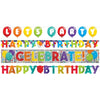 Birthday Celebration 4-In-1 Value Pack Banners