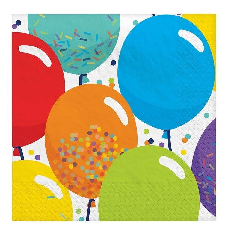 Birthday Celebration Beverage Napkins