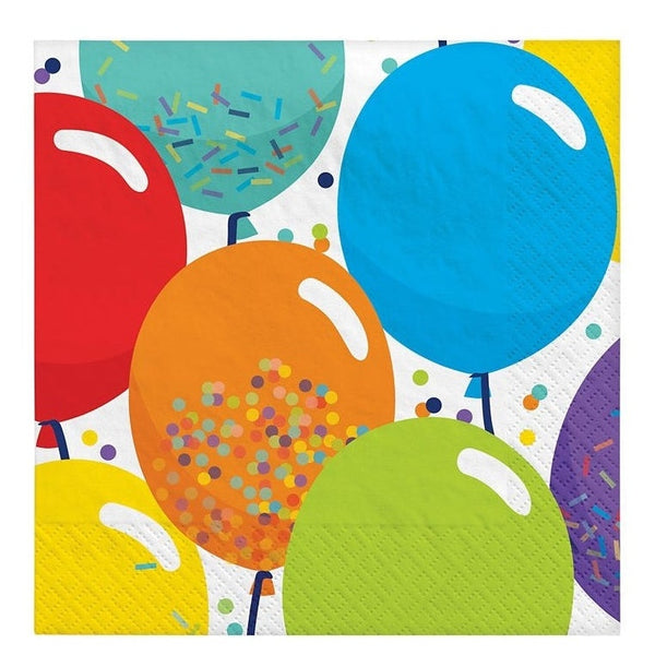 Birthday Celebration Beverage Napkins