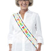 Birthday Celebration Fabric Sash