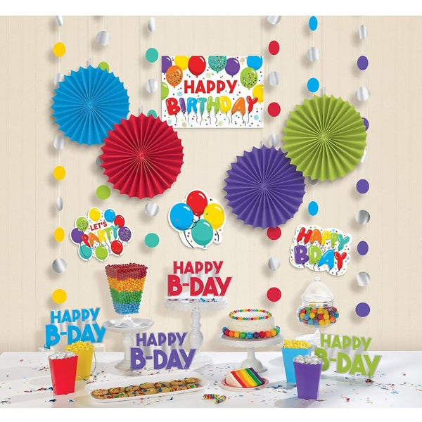 Birthday Celebration Room Decorating Kit