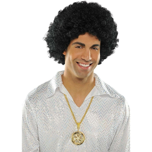 Black Curly Wig
