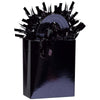 Black Solid Mini Tote Balloon Weight