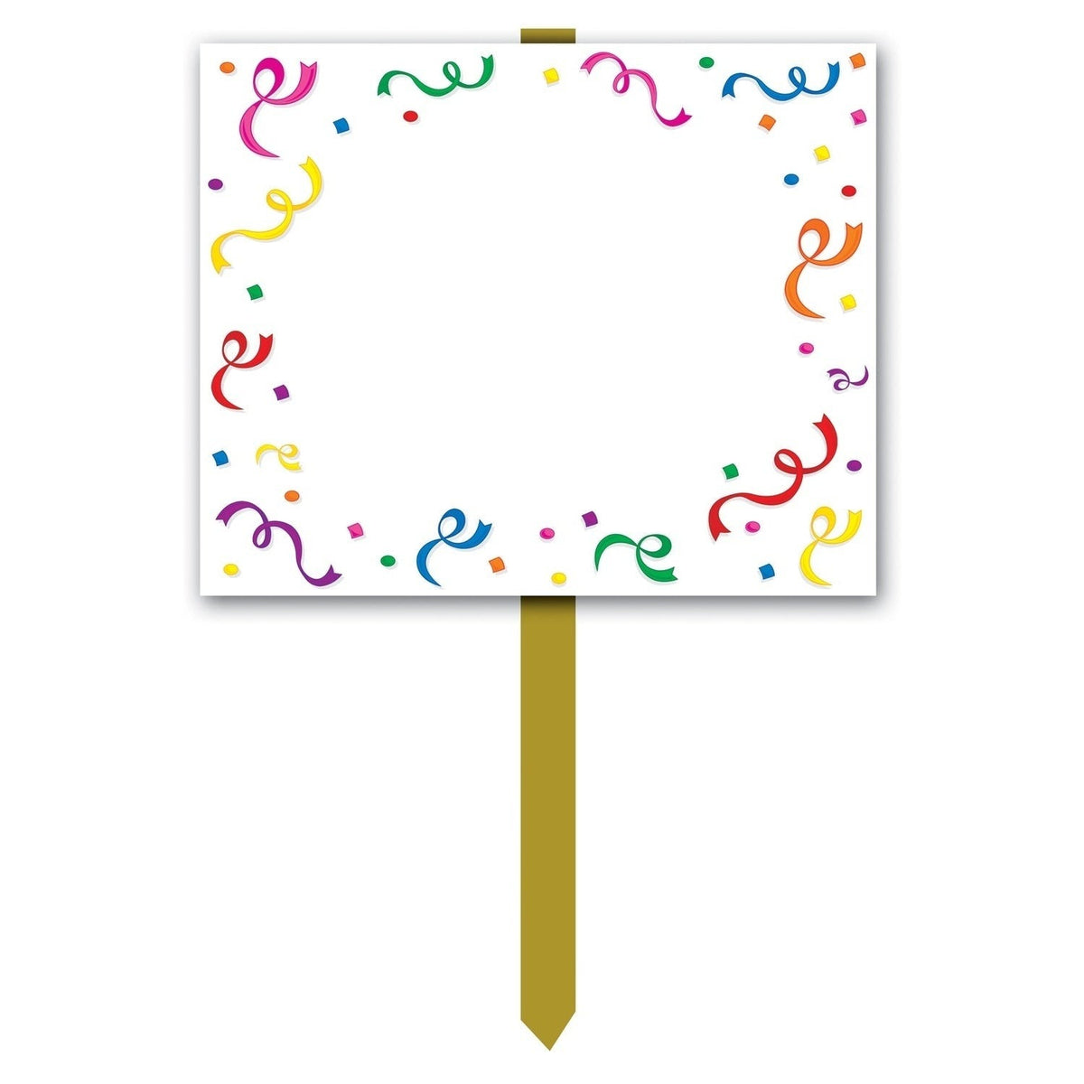 Blank Yard Sign