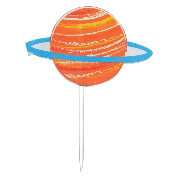 Blast Off Birthday Cupcake Cases And Picks Pack