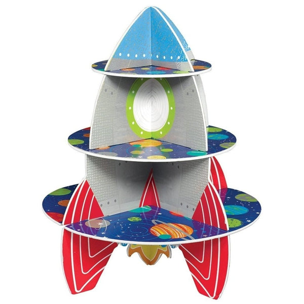 Blast Off Birthday Rocket Treat Stand