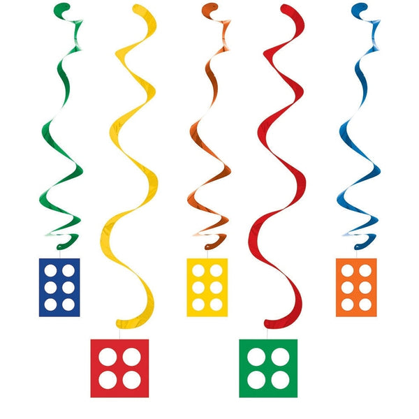 Block Party Dizzy Danglers Lego Inspired