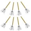 Birthday Accessories Silver & Gold Fringed Blowouts