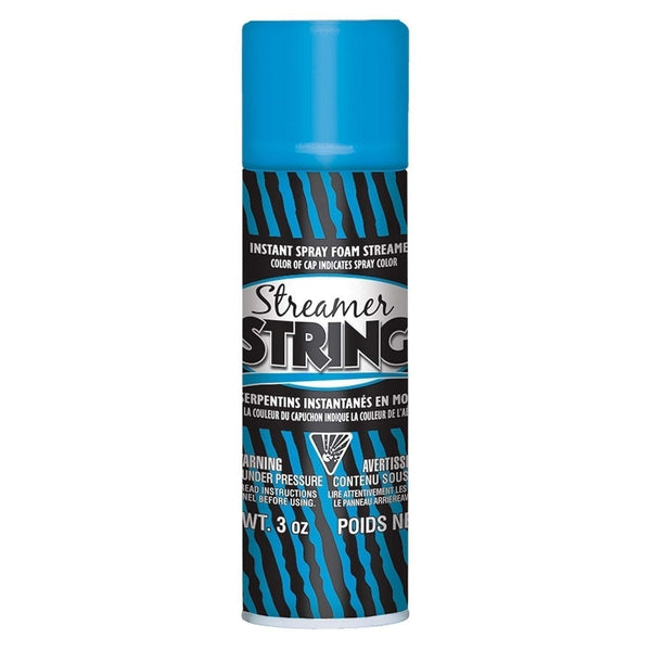 Blue Streamer String 3Oz Silly String / Fun String