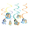 Bluey Spiral Decorations