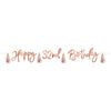 Blush Birthday Banner Kit