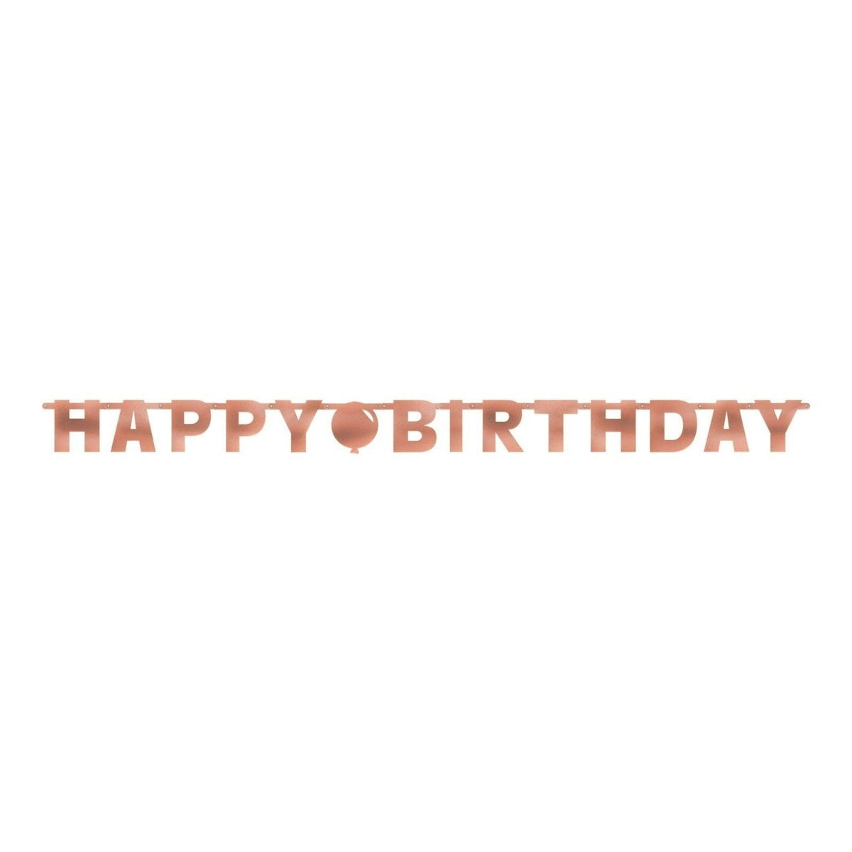 Blush Birthday Letter Banner