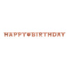 Blush Birthday Letter Banner