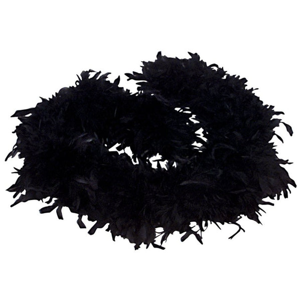 Feather Boa - Black