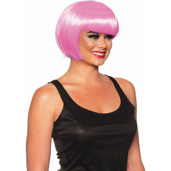 Bob Bubble Gum Pink Wig
