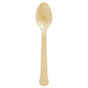 Boxed, Heavy Weight Spoons, 20 Count. - Gold