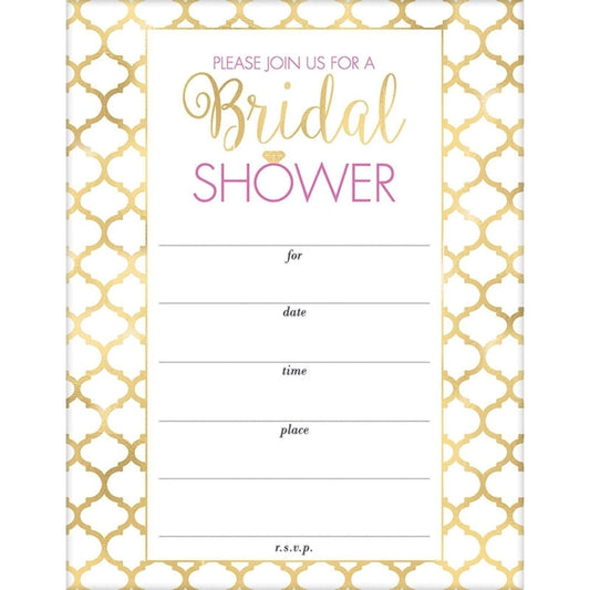 Bridal Shower Value Pack Invitations