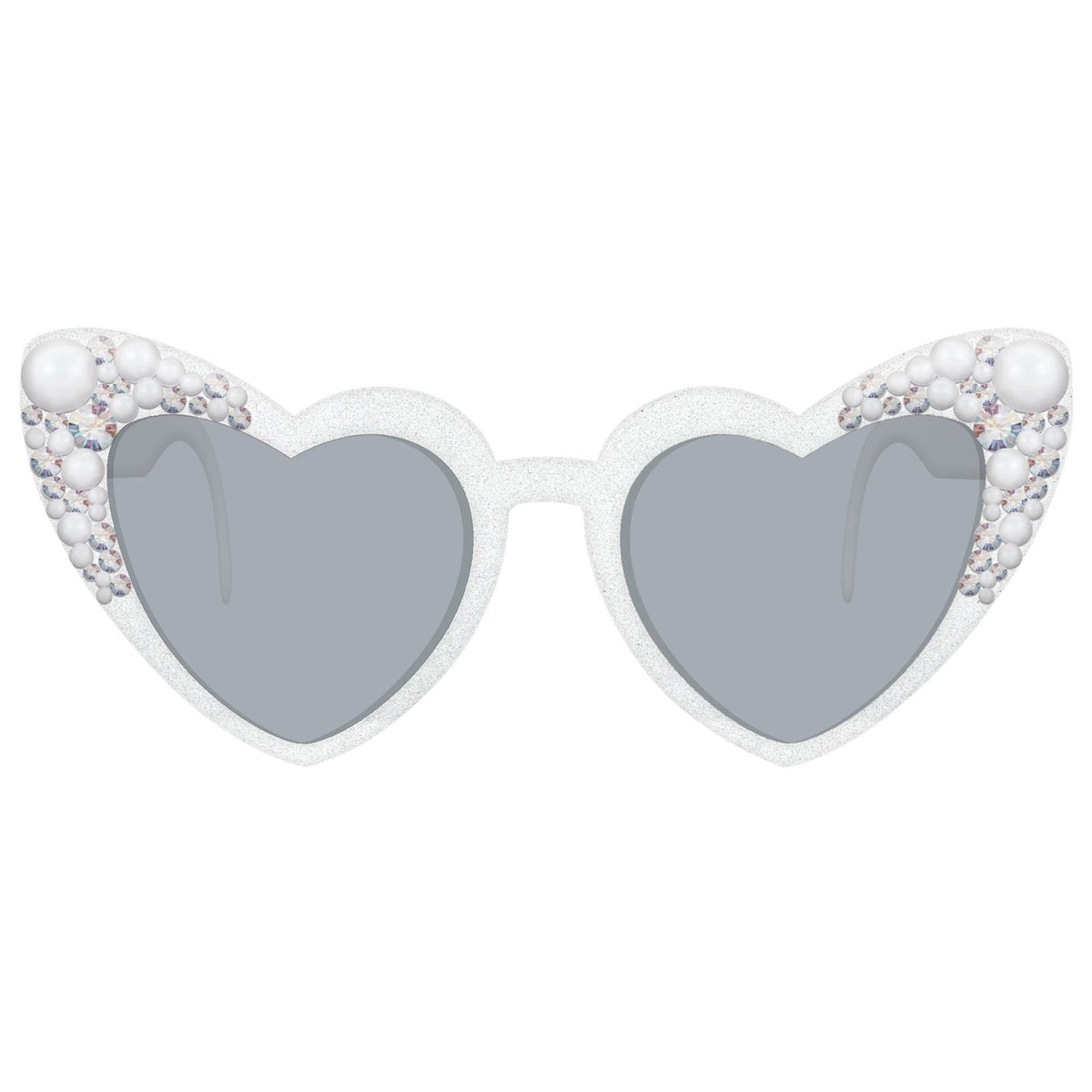 Bride Pearl & Sparkle Glasses