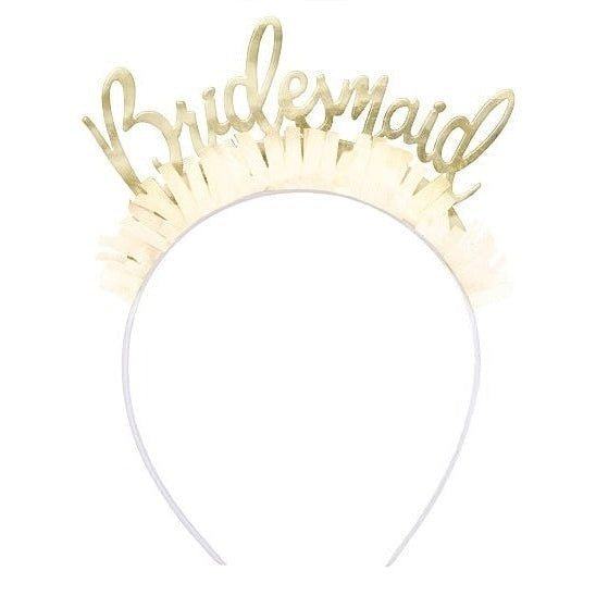 Bridesmaid Bachelorette Party Headbands, 4 Count
