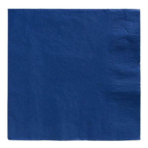 Bright Royal Blue 2-Ply Luncheon Napkins