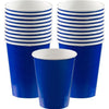 Bright Royal Blue Paper Cups, 9Oz.