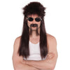 Brown 18 Wheeler Wig Kit