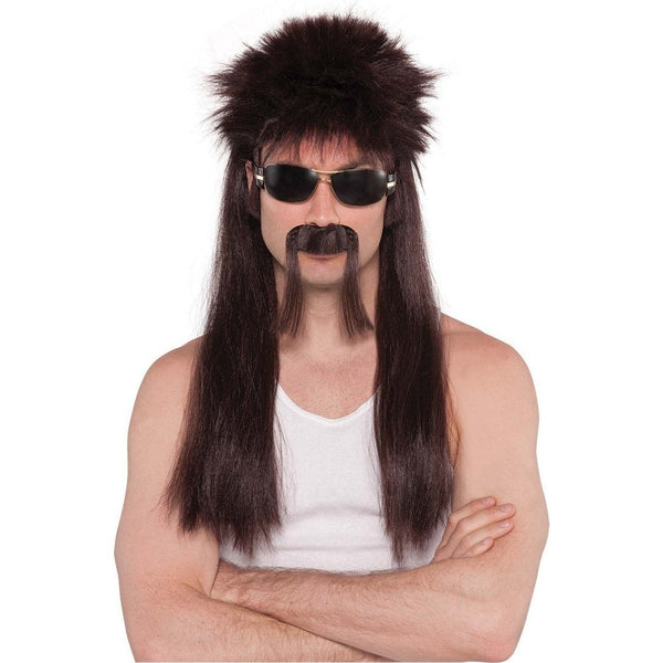 Brown 18 Wheeler Wig Kit