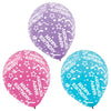 Bulk Balloons - Birthday Confetti Brights 100/Pkg