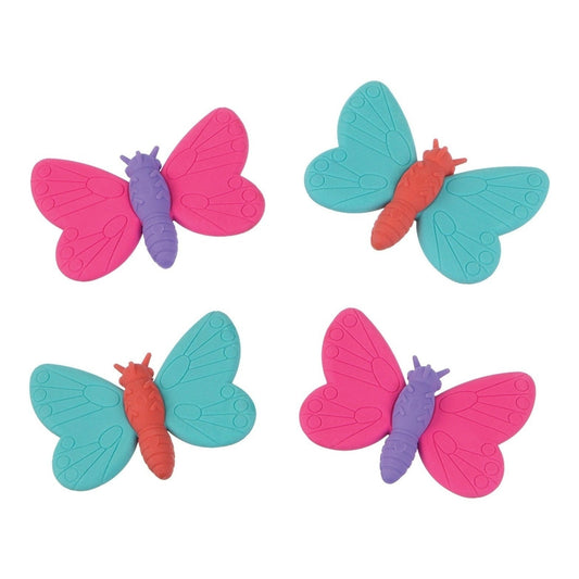 Butterfly Eraser High Count Favor
