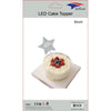 Cake Topper - Light-Up Birthday Star Silver