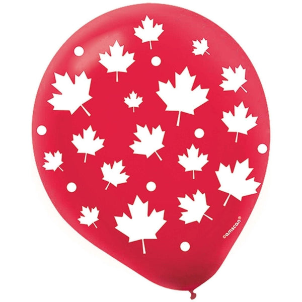 Canada Day Latex Balloons