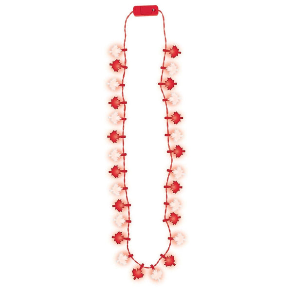 Canada Day Light Up Necklace