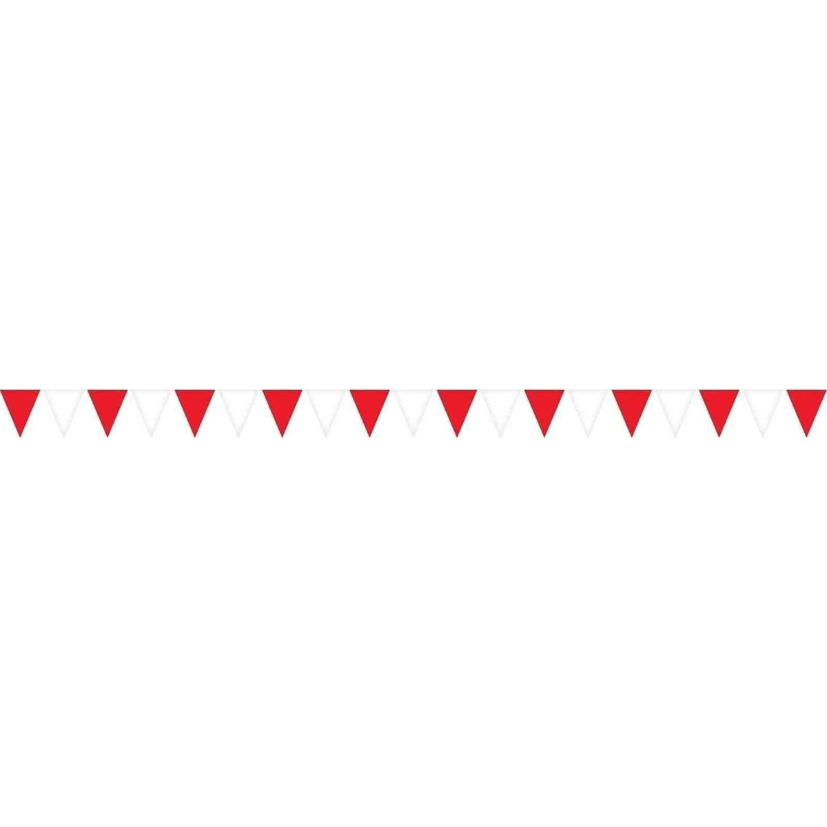 Canada Day Plastic Pennant Banner