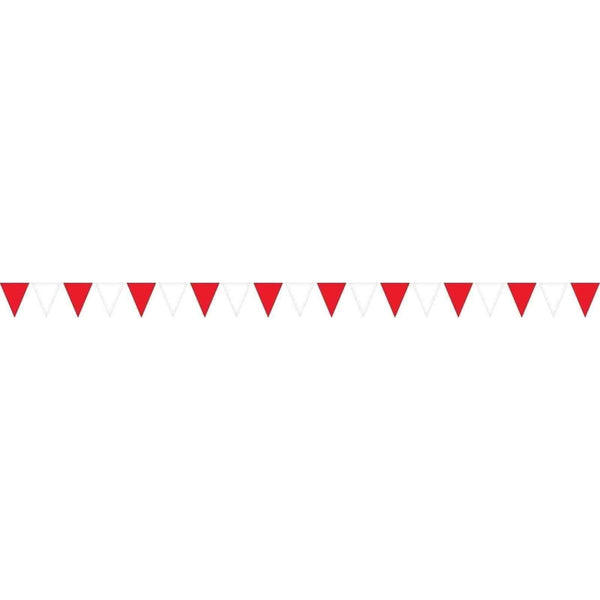 Canada Day Plastic Pennant Banner