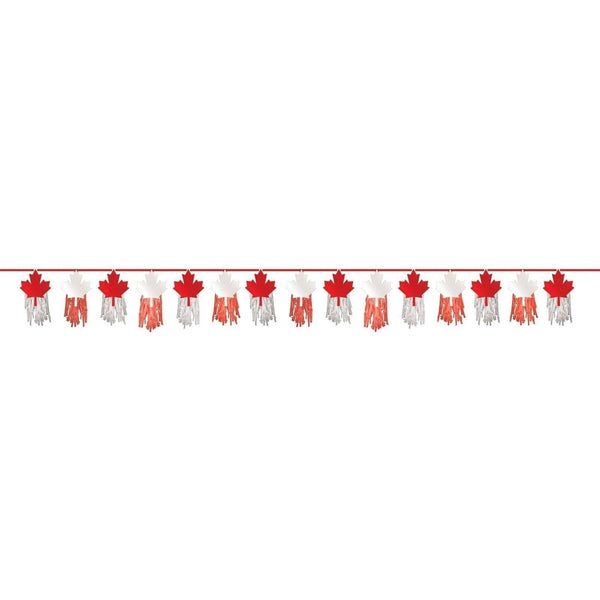 Canada Day Tissue Garland