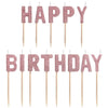Blush Birthday Pick Candle