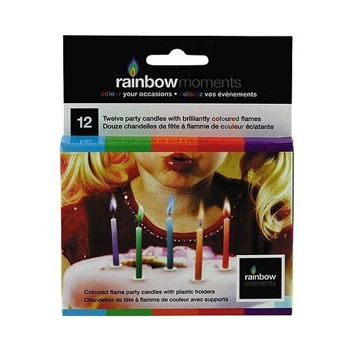Candle - Colour Flame 12 Count