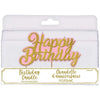 Confetti Fun Glitter Birthday Pick Candle