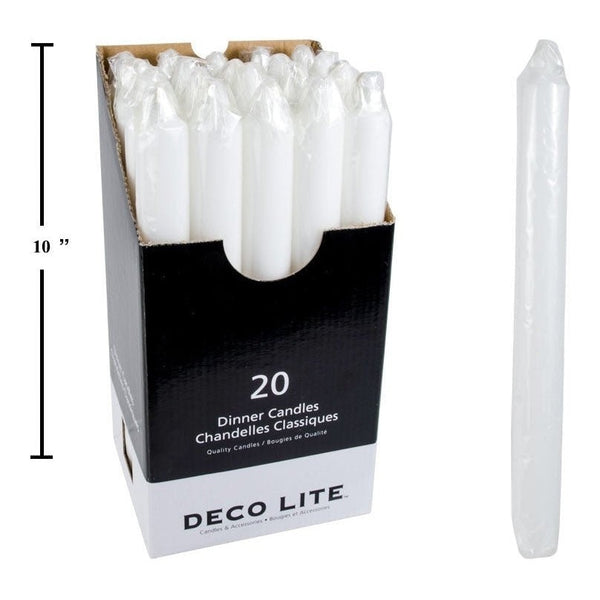 Deco Lite 10" Dinner Candle,