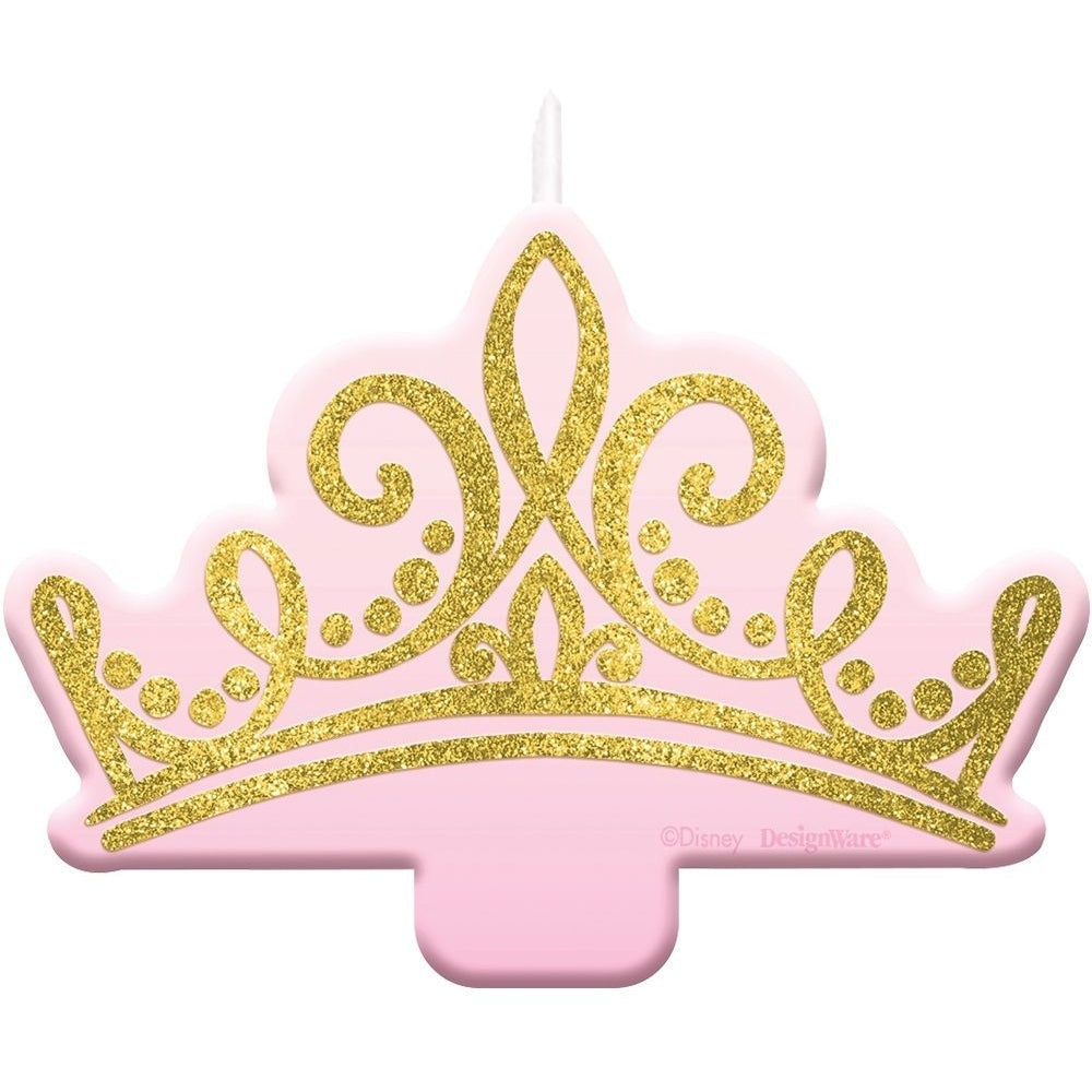 Disney Princess Glitter Candle