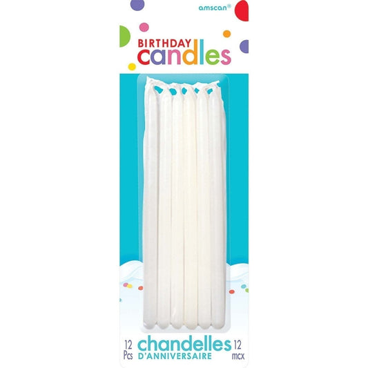 White Mini Taper Candles