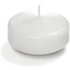 3" Round Floating Candles Regular White 3/Pkg