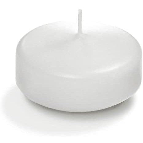 3" Round Floating Candles Regular White 3/Pkg
