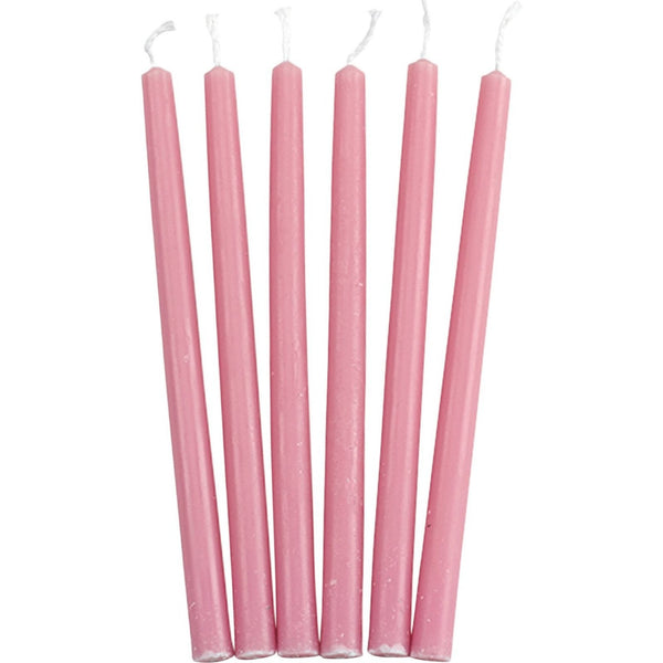 Hanukkah Candles - Pink Ribbon