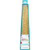 Thin Metallic Taper Candles - Gold