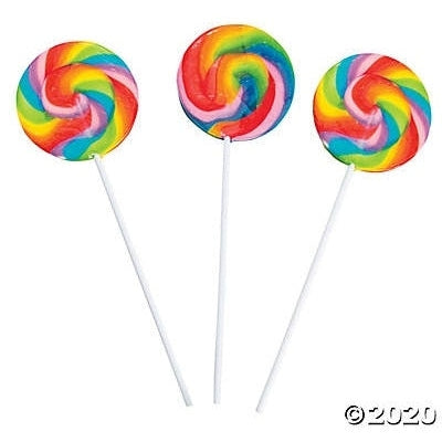 Candy - Swirl Pop Large