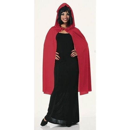 Cape - 45" Hooded Red