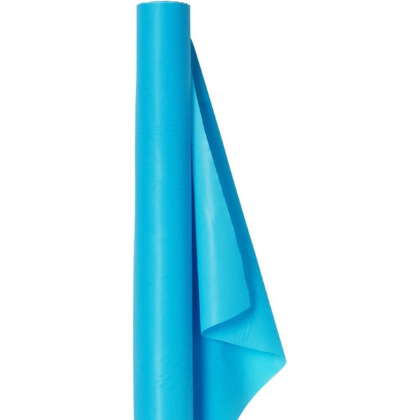 Caribbean Blue Solid Table Roll, 40" X 100'