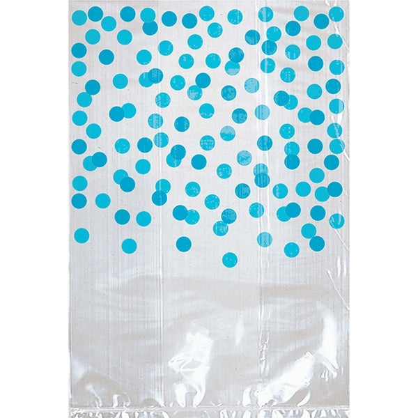 Caribbean Cellophane Bag W/Dots